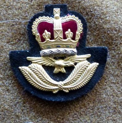 Insigne de casquette d'officier RAF WWII