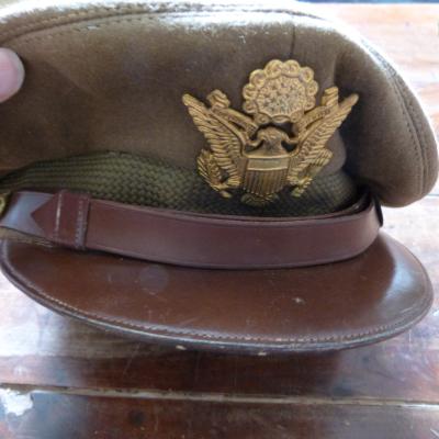 casquette officier US WW2