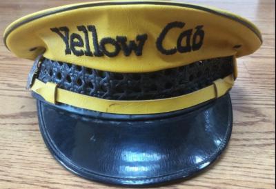 Casquette chauffeur de taxi US san fransico yellow cab année 40