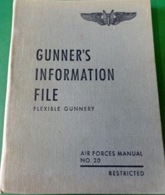Manuel original Gunner USAAF 1944
