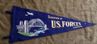 Flamme  souvenir of US Forces Overseas