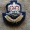 Insigne de casquette d'officier RAF George VI WWII