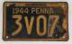 plaque d immatriculation de Pennsylvanie 1944